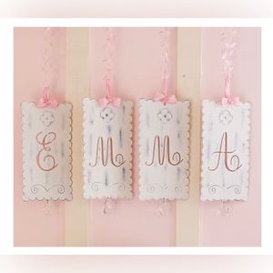 Pottery Barn Kids Tin Letter “A”